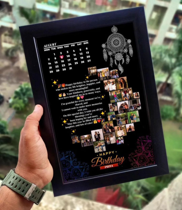 Occasion Special Frame Set – Nikah, Baby, Birthday, Freinds  & Aniversery Themes (4 Pack). - Image 2